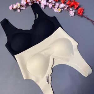 BenneLica Stylish Miniset 2924 Bra Cewek Tanpa Kawat Busa Tebal Air Bra Fashion Wanita Elastis Lembut Lentur Ready Jumbo / Over / Big / + Size