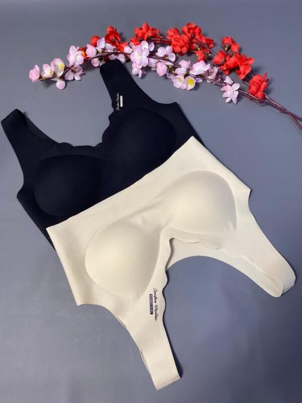 BenneLica Stylish Miniset 2924 Bra Cewek Tanpa Kawat Busa Tebal Air Bra Fashion Wanita Elastis Lembut Lentur Ready Jumbo / Over / Big / + Size