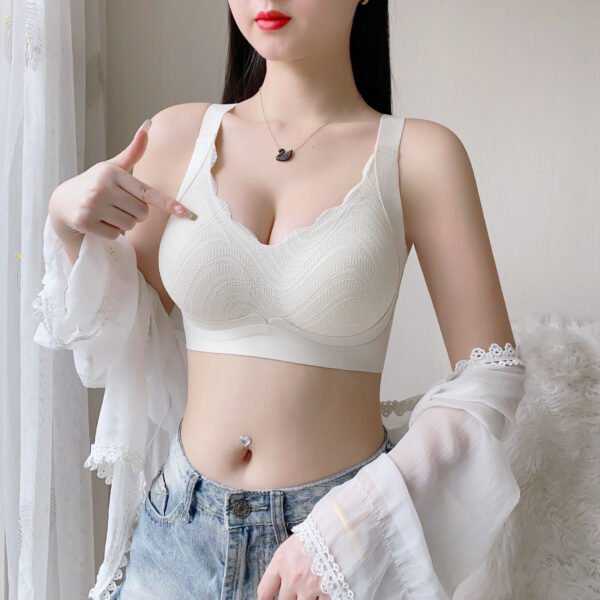 Bennelica Woman Double Lifting Bra Angkat Beban Bra Cewek Seamless Tanpa Kawat Belakang 8905 Air Bra Fashion Wanita Lembut Lentur Ready Jumbo / Over / Big / + Size - Image 10