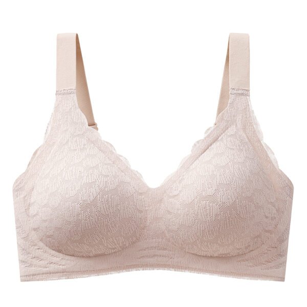BenneLica Woman Stylish Bra Cewek Seamless Tanpa Kawat Busa Tebal Kait Belakang 9905 Air Bra Fashion Wanita Lembut Lentur Ready Jumbo / Over / Big / + Size - Image 4