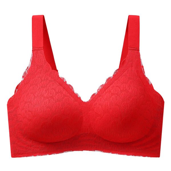 BenneLica Woman Stylish Bra Cewek Seamless Tanpa Kawat Busa Tebal Kait Belakang 9905 Air Bra Fashion Wanita Lembut Lentur Ready Jumbo / Over / Big / + Size - Image 6