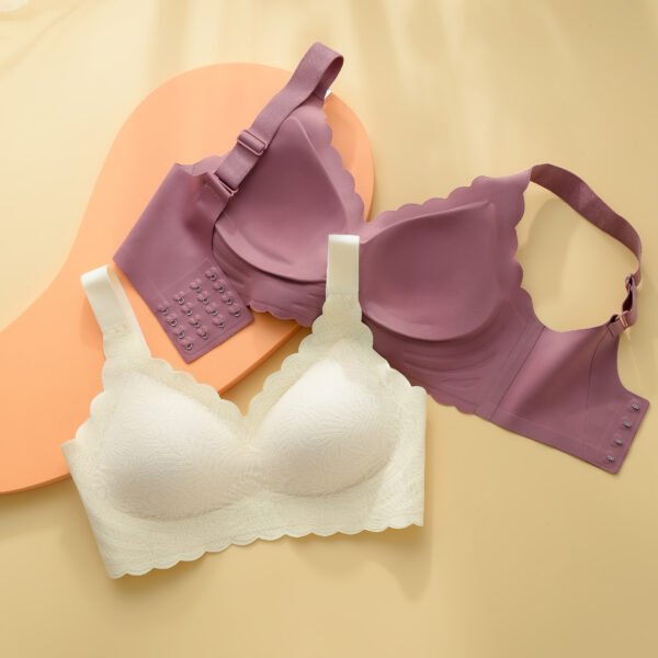 BenneLica Woman Bra Cewek Seamless Tanpa Kawat Busa Tebal Kait Belakang 9901 Fashion Wanita Lembut Lentur Ready Jumbo / Over / Big / + Size - Image 13