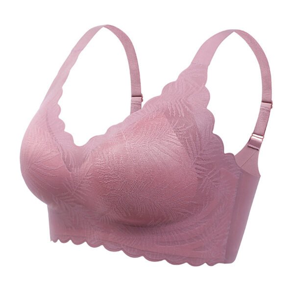 BenneLica Woman Bra Cewek Seamless Tanpa Kawat Busa Tebal Kait Belakang 9901 Fashion Wanita Lembut Lentur Ready Jumbo / Over / Big / + Size - Image 4