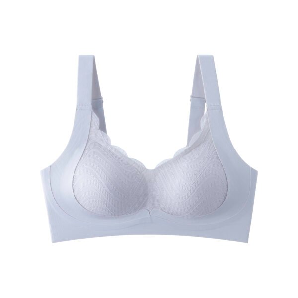 Bennelica Woman Double Lifting Bra Angkat Beban Bra Cewek Seamless Tanpa Kawat Belakang 8905 Air Bra Fashion Wanita Lembut Lentur Ready Jumbo / Over / Big / + Size - Image 4