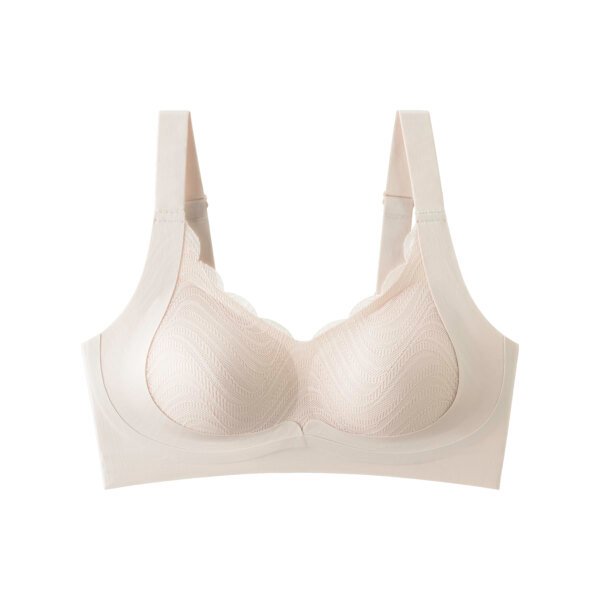 Bennelica Woman Double Lifting Bra Angkat Beban Bra Cewek Seamless Tanpa Kawat Belakang 8905 Air Bra Fashion Wanita Lembut Lentur Ready Jumbo / Over / Big / + Size - Image 3