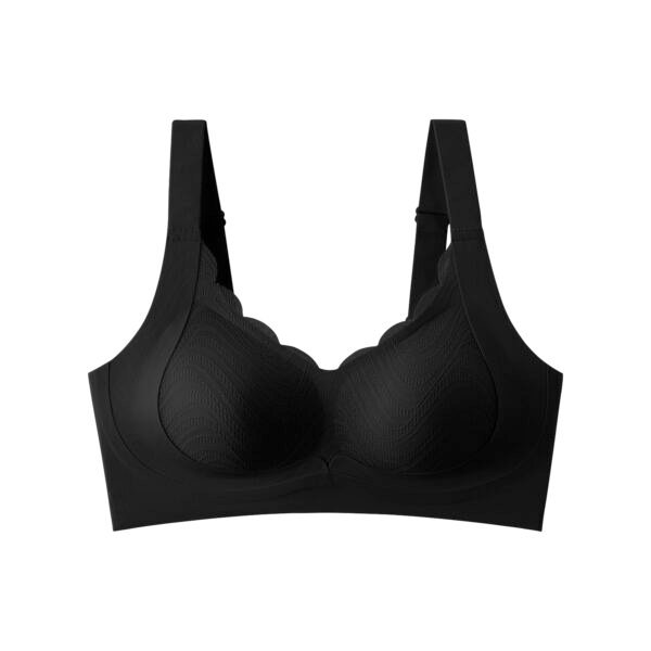 Bennelica Woman Double Lifting Bra Angkat Beban Bra Cewek Seamless Tanpa Kawat Belakang 8905 Air Bra Fashion Wanita Lembut Lentur Ready Jumbo / Over / Big / + Size - Image 2