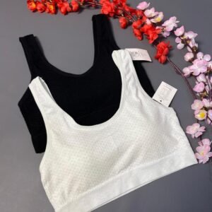 BenneLica Stylish Miniset 1054 Bra Cewek Tanpa Kawat Busa Tebal Air Bra Fashion Wanita Elastis Lembut Lentur Ready Jumbo / Over / Big / + Size