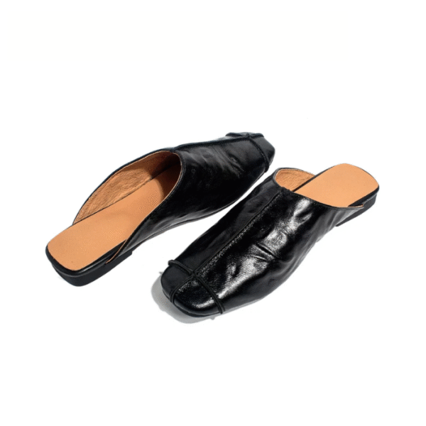 BenneLica Sepatu Fantofel Datar Wanita Korea Flat Pantofel Shoes Jalan / Santai / Walk / Leisure 305-09 + Free Box - Image 2