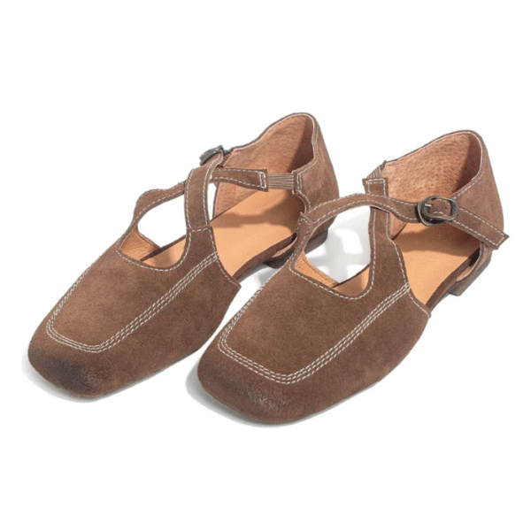 BenneLica Sepatu Fantofel Datar Wanita Korea Flat Pantofel Shoes Jalan / Santai / Walk / Leisure 8186-2 + Free Box - Image 2