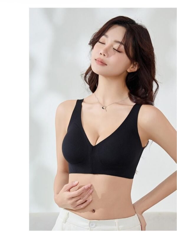 BenneLica Woman Lifting Support Bra Angkat Beban Cewek Seamless Tanpa Kawat Busa Tebal Kait Depan 8812 Fashion Wanita Lembut Lentur Ready Jumbo / Over / Big / + Size - Image 5